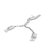 Load image into Gallery viewer, MagnaFlow Exhaust Products 16598 Sport Series Polished Cat-Back System for Select Audi S5