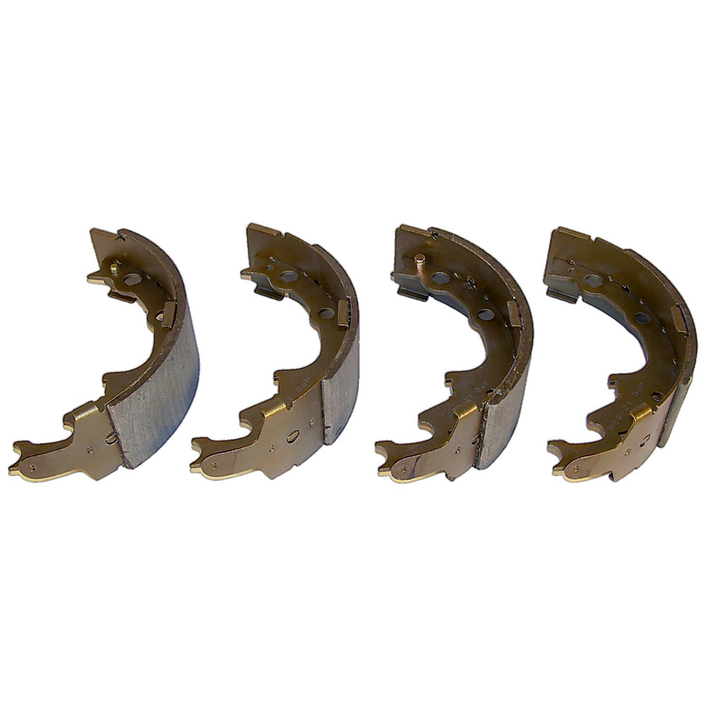 Crown Automotive Jeep Replacement 4423606 Rear Brake Shoe Set for 90-00 TJ, YJ Wranger and 90-00 XJ Cherokee, MJ Comanche for Select Chrysler Grand Voyager, Chrysler Town & Country, Dodge Caravan, Dodge Grand Caravan, Jeep Cherokee, Jeep Comanche, Jeep