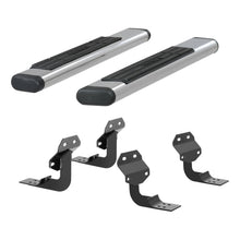 Load image into Gallery viewer, ARIES 4444028 6in. x 53in. Polished Stainless Oval Side Bars; Select Ford F-Series - Truck Part Superstore