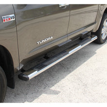 Load image into Gallery viewer, ARIES 4444031 6in. x 85in. Polished Stainless Oval Side Bars; Select Toyota Tundra - Truck Part Superstore