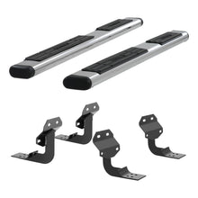 Load image into Gallery viewer, ARIES 4444042 6in. x 75in. Polished Stainless Oval Side Bars; Select Ford F-Series - Truck Part Superstore