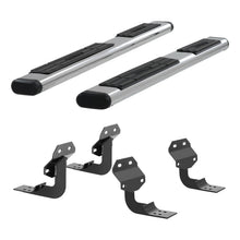 Load image into Gallery viewer, ARIES 4444042 6in. x 75in. Polished Stainless Oval Side Bars; Select Ford F-Series - Truck Part Superstore