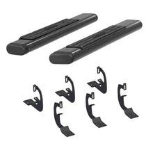 Load image into Gallery viewer, ARIES 4445006 6in. x 53in. Black Aluminum Oval Side Bars; Select Chevrolet Silverado; GMC Sier - Truck Part Superstore