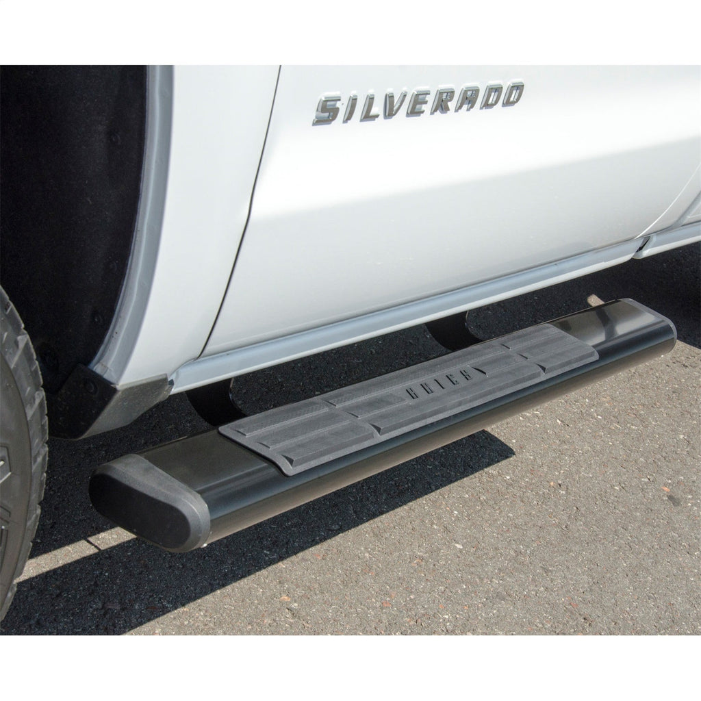 ARIES 4445017 ARIES 4445017 6 x 53-Inch Oval Black Aluminum Nerf Bars; Select Ford F-150 - Truck Part Superstore