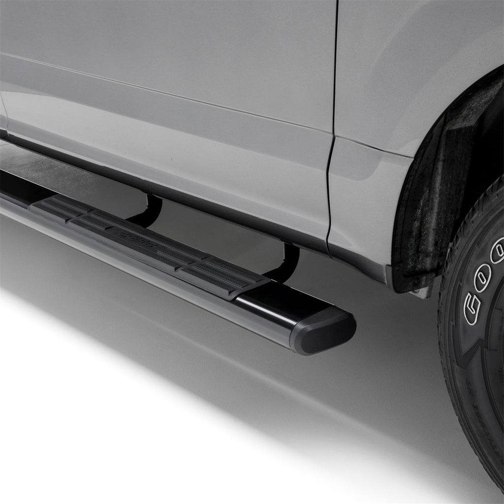 ARIES 4445018 ARIES 4445018 6 x 75-Inch Oval Black Aluminum Nerf Bars; Select Ford F-150 - Truck Part Superstore