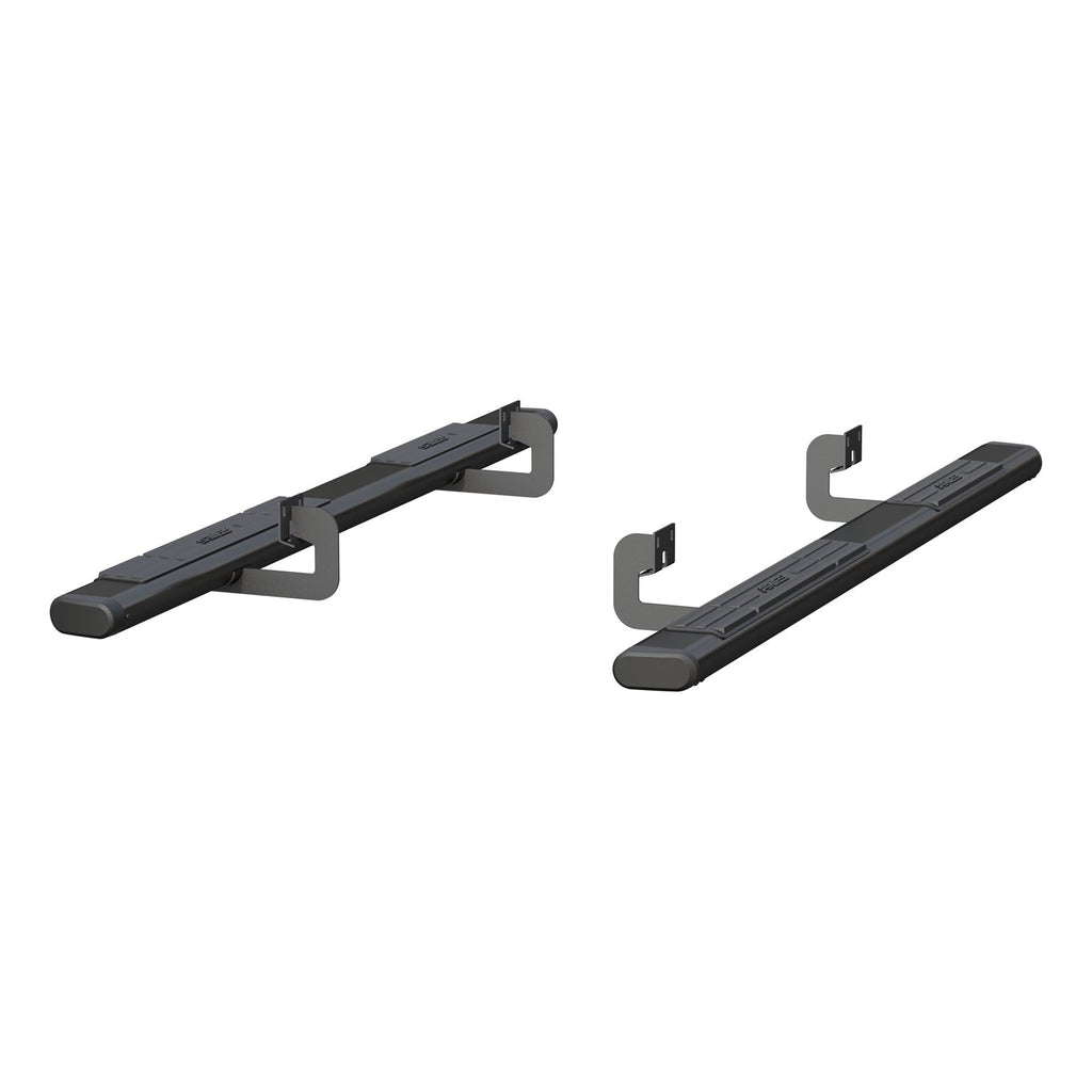 ARIES 4445019 ARIES 4445019 6 x 85-Inch Oval Black Aluminum Nerf Bars; Select Ford F-150 - Truck Part Superstore