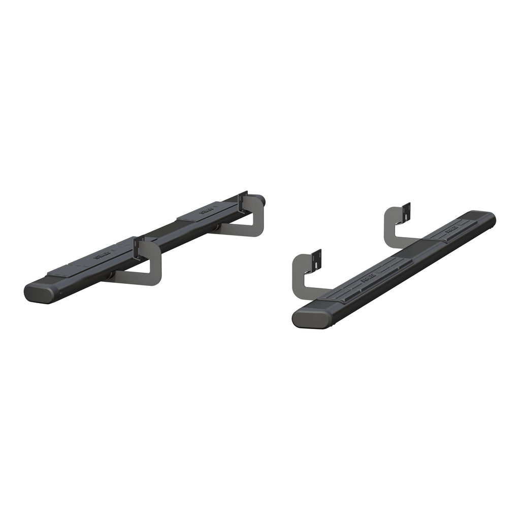 ARIES 4445019 ARIES 4445019 6 x 85-Inch Oval Black Aluminum Nerf Bars; Select Ford F-150 - Truck Part Superstore
