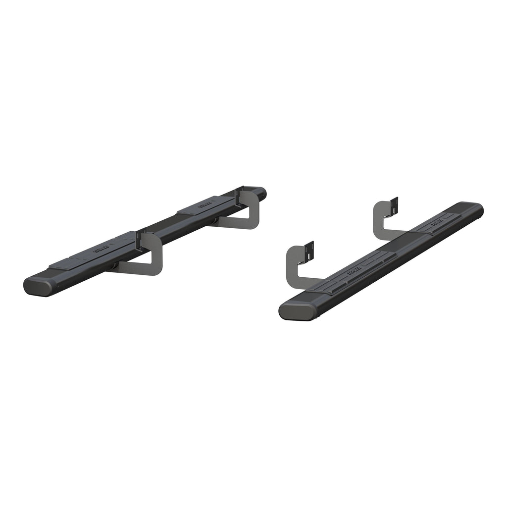 ARIES 4445020 ARIES 4445020 6 x 91-Inch Oval Black Aluminum Nerf Bars; Select Ford F-150 - Truck Part Superstore