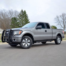 Load image into Gallery viewer, ARIES 4445023 6in. x 75in. Black Aluminum Oval Side Bars; Select Ford F-150; F-250 - Truck Part Superstore
