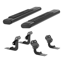 Load image into Gallery viewer, ARIES 4445028 6in. x 53in. Black Aluminum Oval Side Bars; Select Ford F-Series - Truck Part Superstore