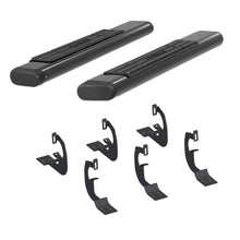 Load image into Gallery viewer, ARIES 4445030 ARIES 4445030 6 x 53-Inch Oval Black Aluminum Nerf Bars; Select Toyota Tundra - Truck Part Superstore