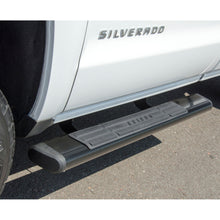 Load image into Gallery viewer, ARIES 4445040 6in. x 53in. Black Aluminum Oval Side Bars; Select Chevrolet Silverado; GMC Sier - Truck Part Superstore