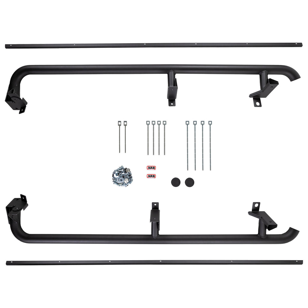 ARB 4450230 Deluxe Rock Sliders for Select Jeep Wrangler, Jeep Wrangler JK