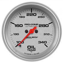 Load image into Gallery viewer, AutoMeter 4456 GAUGE, OIL TEMP, 2 5/8", 140-340?F, DIGITAL STEPPER MOTOR, ULTRA-LITE