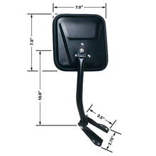 Load image into Gallery viewer, Cipa USA 44651 OE Replacement Mirror for Select Jeep CJ5, Jeep CJ7, Jeep Scrambler