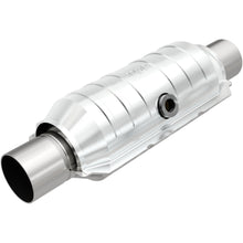 Load image into Gallery viewer, MagnaFlow Exhaust Products 51355 OEM Grade Universal Catalytic Converter for Select Acura EL, Audi A4, Audi A4 Quattro, Audi A6, Audi A6 Quattro, Audi A8 Quattro, Chrysler 200, Chrysler Aspen, Chrysler PT Cruiser, Chrysler Sebring, Dodge Avenger, Dodge