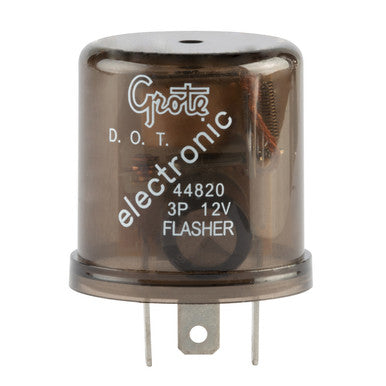 Grote 44820 3 Pin Flashers, 10 Light Electromechanical