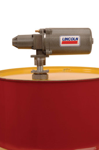 Lincoln Industrial 4490 3.5:1 Air Operated Single Action Fluid Pump for 16-55 Gallon Containers, 36.5 In. Down Tube Length