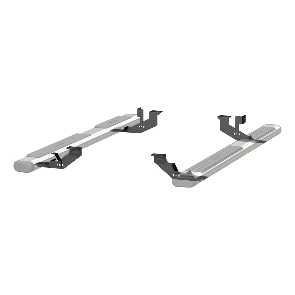 ARIES 4491 Mounting Brackets for 6" Oval Side Bars for Select Chevrolet C2500