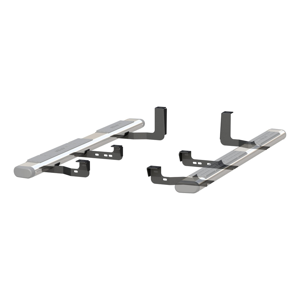 ARIES 4493 ARIES 4493 Mounting Brackets for 6-Inch Oval Nerf Bars; Sold Separately - Truck Part Superstore