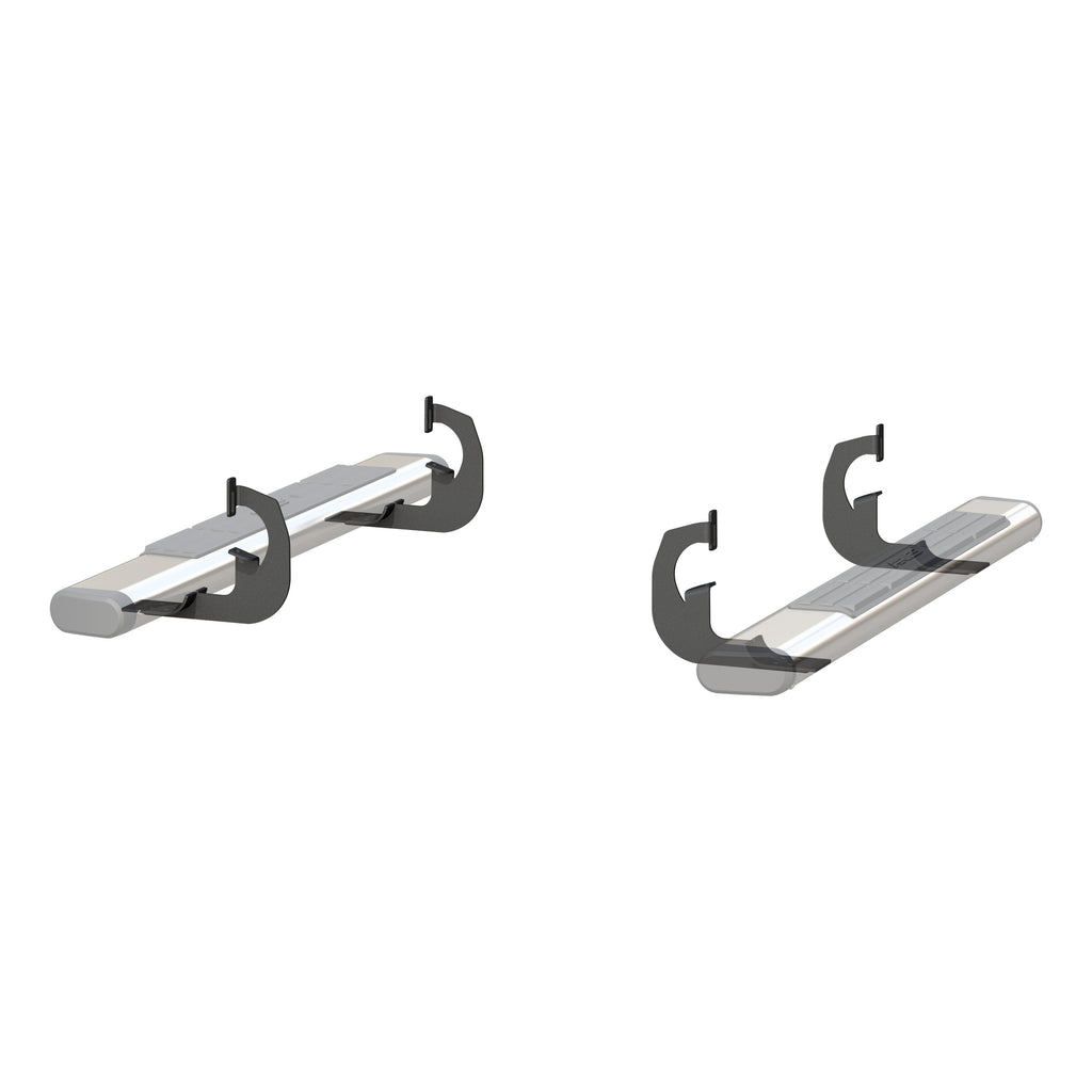 ARIES 4495 ARIES 4495 Mounting Brackets for 6-Inch Oval Nerf Bars; Sold Separately - Truck Part Superstore