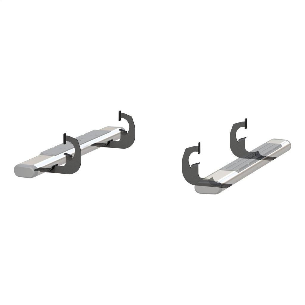 ARIES 4495 ARIES 4495 Mounting Brackets for 6-Inch Oval Nerf Bars; Sold Separately - Truck Part Superstore
