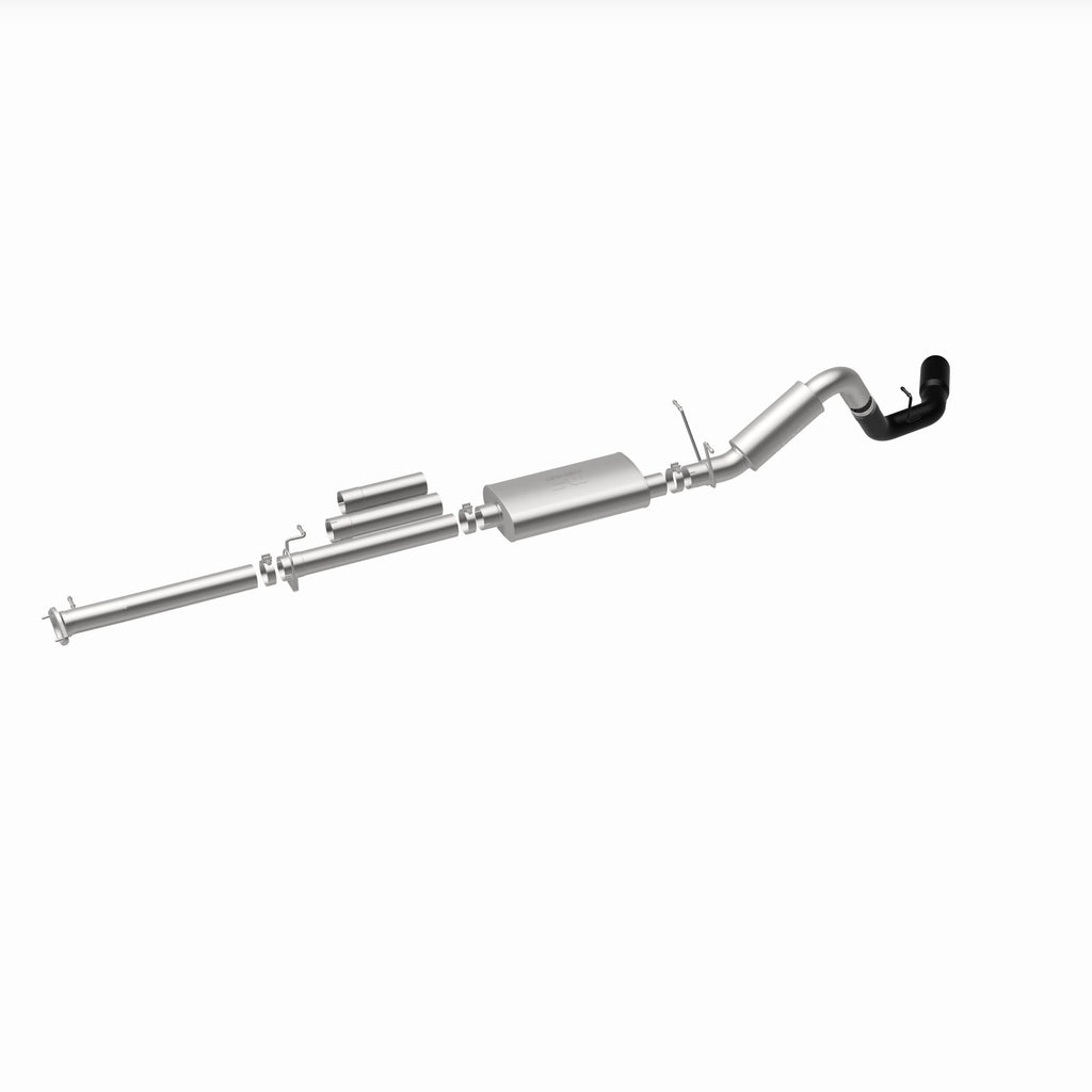 MagnaFlow Exhaust Products 19376 Street Series Black Coated Cat-Back System for Select Chevrolet Silverado HD, Chevrolet Silverado HD, GMC Sierra HD, GMC Sierra HD