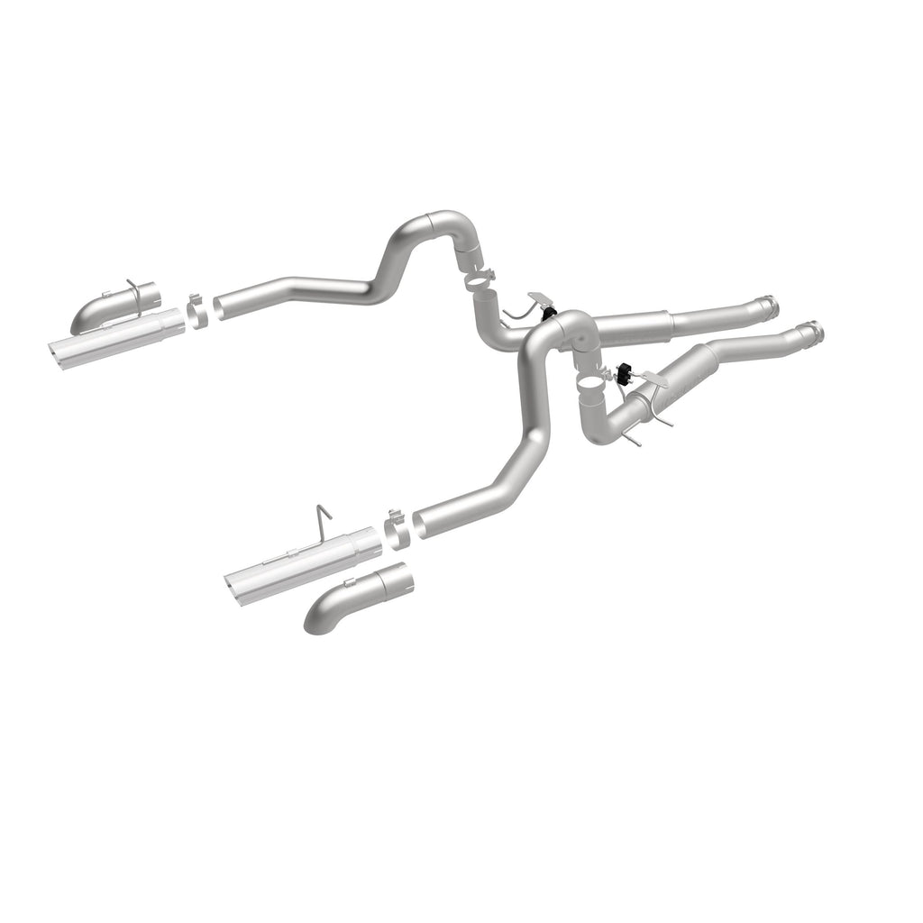 MagnaFlow Exhaust Products 16996 Competition Series Stainless 3 in Cat-Back for Select Ford Mustang