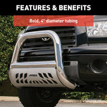 Load image into Gallery viewer, ARIES 45-2004 Big Horn 4in. Polished Stainless Bull Bar; Select Toyota Sequoia; Tundra - Truck Part Superstore