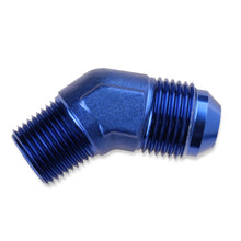 Load image into Gallery viewer, 45-Degree--4-An-To-14-Inch-Npt-Adapter---Blue