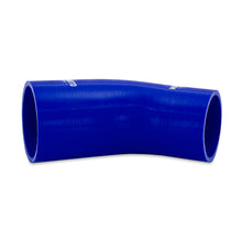 Load image into Gallery viewer, 45-Degree-Silicone-Transition-Coupler,-2.00-In-To-2.50-In,-Blue