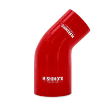 Load image into Gallery viewer, 45-Degree-Silicone-Transition-Coupler,-2.25-In-To-3.00-In,-Red