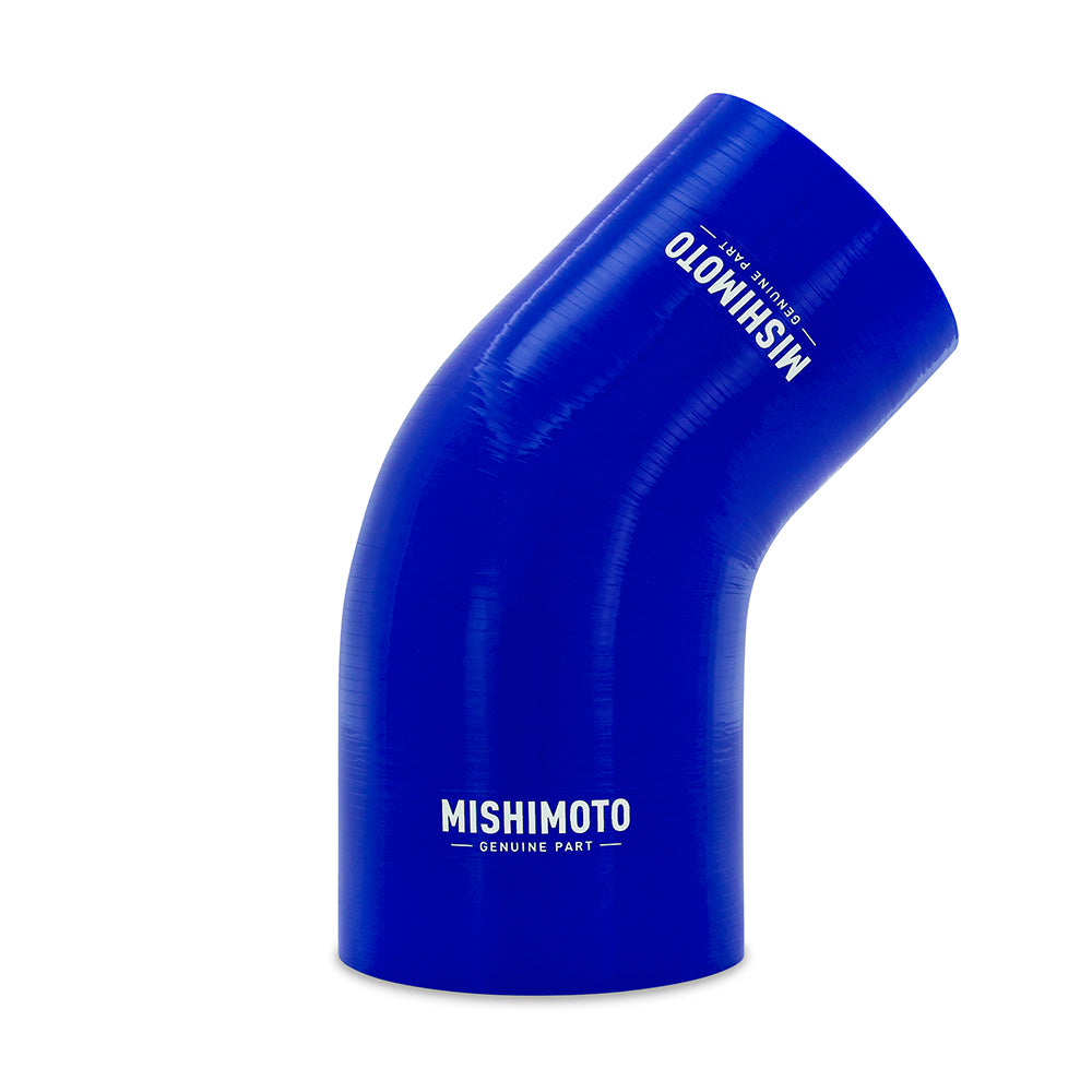 45-Degree-Silicone-Transition-Coupler,-3.00-In-To-4.00-In,-Blue
