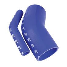 Load image into Gallery viewer, 45-Elbow-1.25---Blue-Silicone-Hose