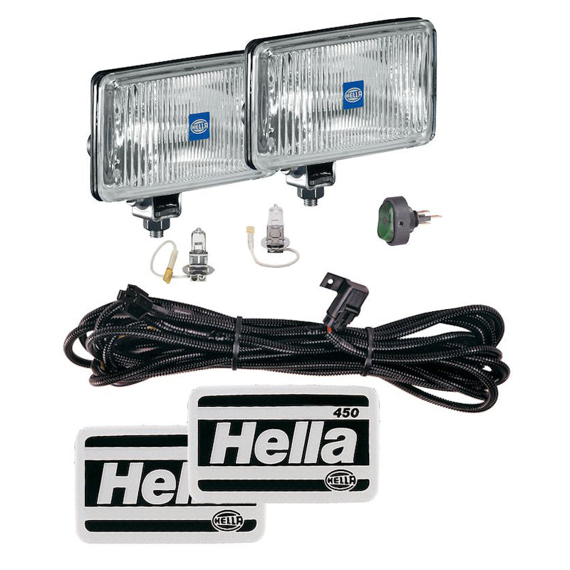 450-H3-12V-SaeEce-Fog-Lamp-Kit-Clear---Rectangle-(Includes-2-Lamps)
