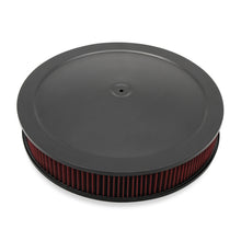 Load image into Gallery viewer, 4500-Drop-Base-Air-Cleaner-Black-W3-Red-Washable-Gauze-Filter