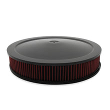 Load image into Gallery viewer, 4500-Drop-Base-Air-Cleaner-Black-W3-Red-Washable-Gauze-Filter