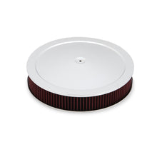 Load image into Gallery viewer, 4500-Drop-Base-Air-Cleaner-Chrome-W3-Red-Washable-Gauze-Filter