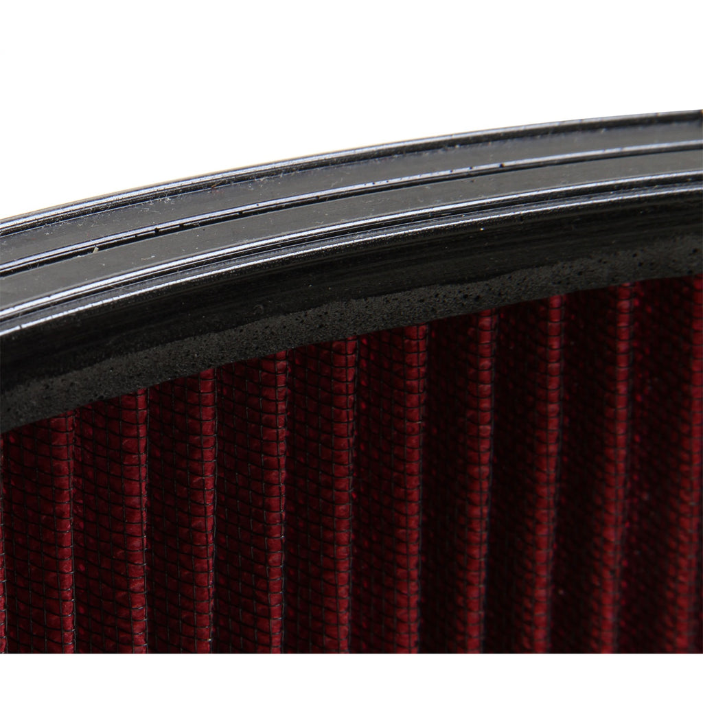 4500-Drop-Base-Air-Cleaner-Chrome-W3-Red-Washable-Gauze-Filter