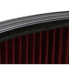Load image into Gallery viewer, 4500-Drop-Base-Air-Cleaner-Chrome-W3-Red-Washable-Gauze-Filter