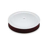Holley 120-4530 4500 drop base air cleaner chrome w/3