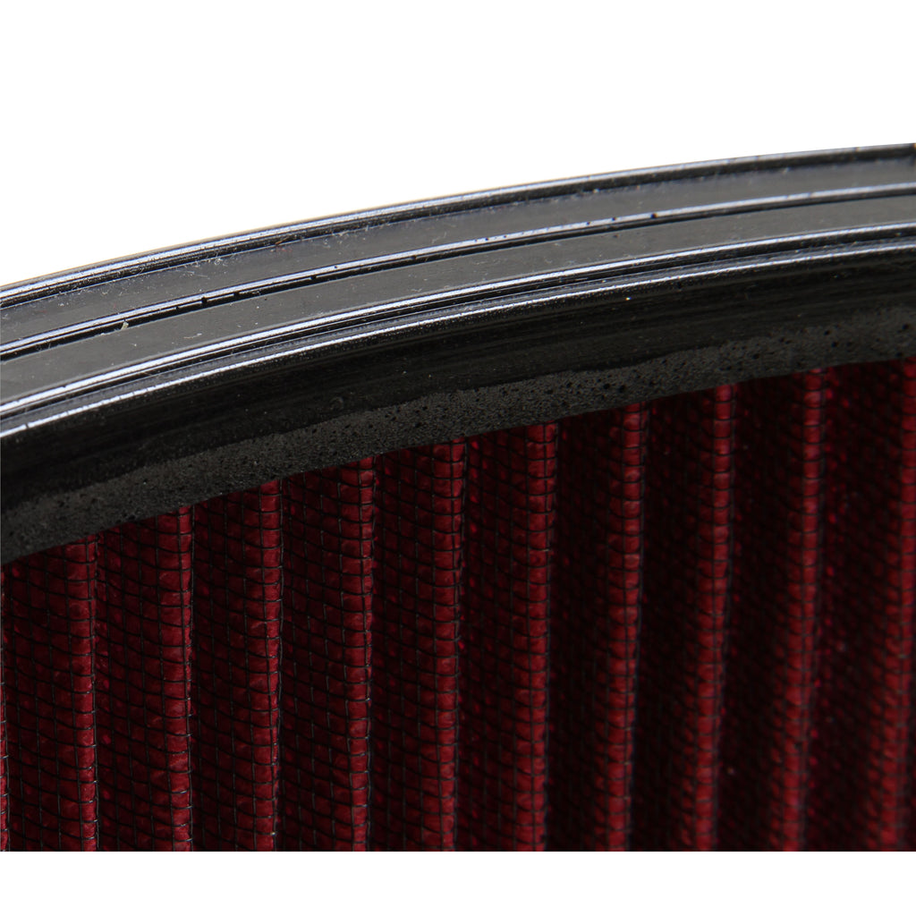 4500-Drop-Base-Air-Cleaner-Chrome-W3-Red-Washable-Gauze-Filter