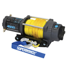 Load image into Gallery viewer, 4500-Lbs-12V-Dc-14In-X-50Ft-Synthetic-Rope-Terra-4500Sr-Winch---Gray-Wrinkle
