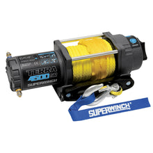 Load image into Gallery viewer, 4500-Lbs-12V-Dc-14In-X-50Ft-Synthetic-Rope-Terra-4500Sr-Winch---Gray-Wrinkle