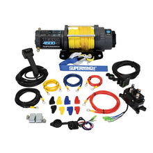 Load image into Gallery viewer, 4500-Lbs-12V-Dc-14In-X-50Ft-Synthetic-Rope-Terra-4500Sr-Winch---Gray-Wrinkle