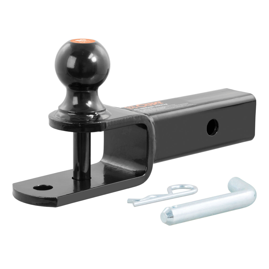 CURT 45009 3-in-1 ATV Ball Mount with 2" Shank and 2" Trailer Ball