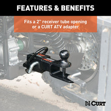 Load image into Gallery viewer, CURT 45029 ATV Towing Starter Kit with 2" Shank and 1-7/8" Trailer Ball
