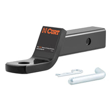 Load image into Gallery viewer, CURT 45032 Class 3 Ball Mount with Pin (2" Shank, 7,500 lbs., 2" Drop, 7-1/2" Long, in Box)