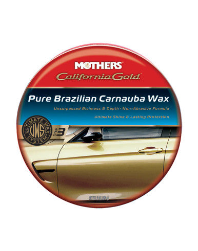 Mothers 35550 California Gold® Pure Brazilian Carnauba Wax (Paste) - 473mL