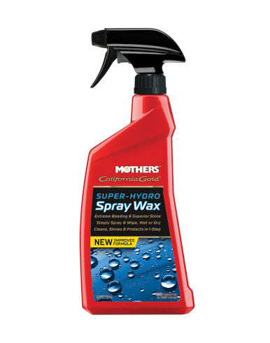 Mothers 35724 California Gold® Super-Hydro Spray Wax, 710 mL